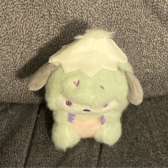 Pochacco x Dinosaur Cosplay Costume Plush Keychain - Picture 8 of 10